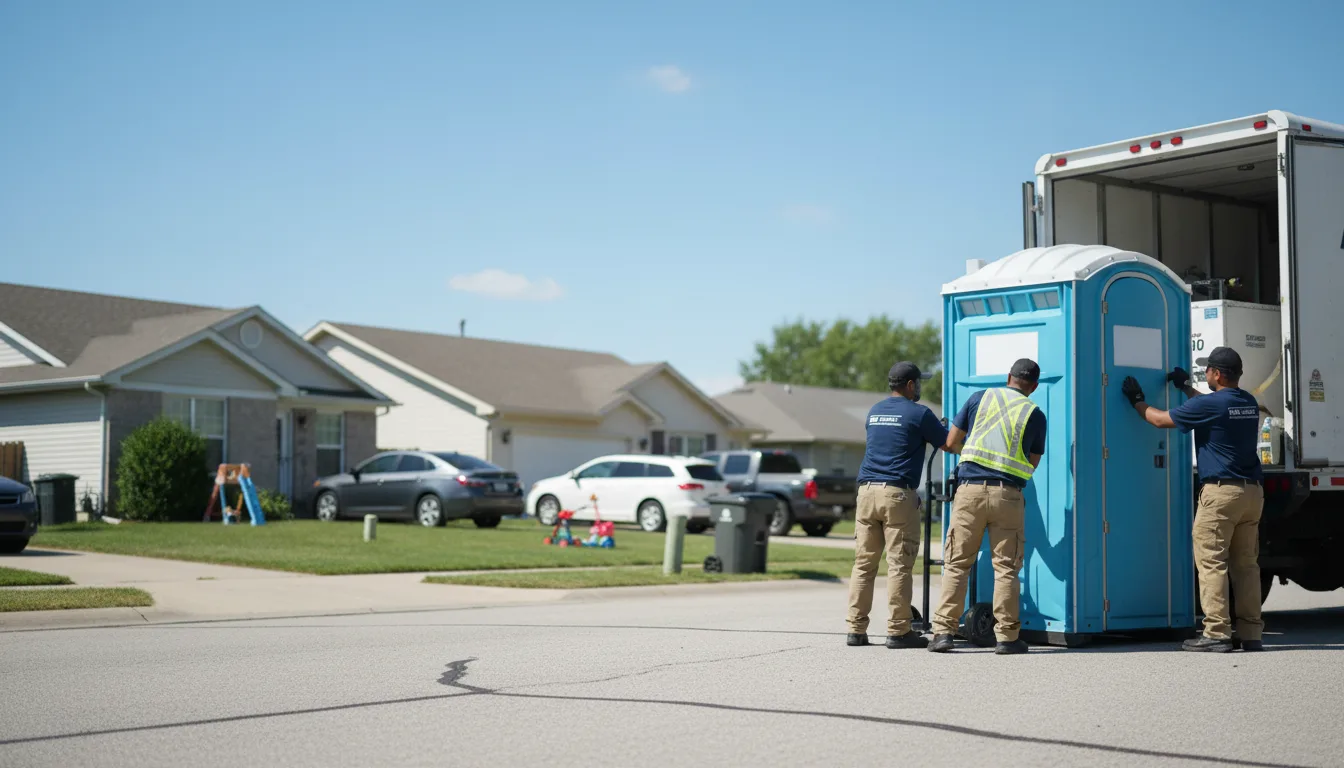 Standard Porta Potty Rentals in Frankford, MO near me